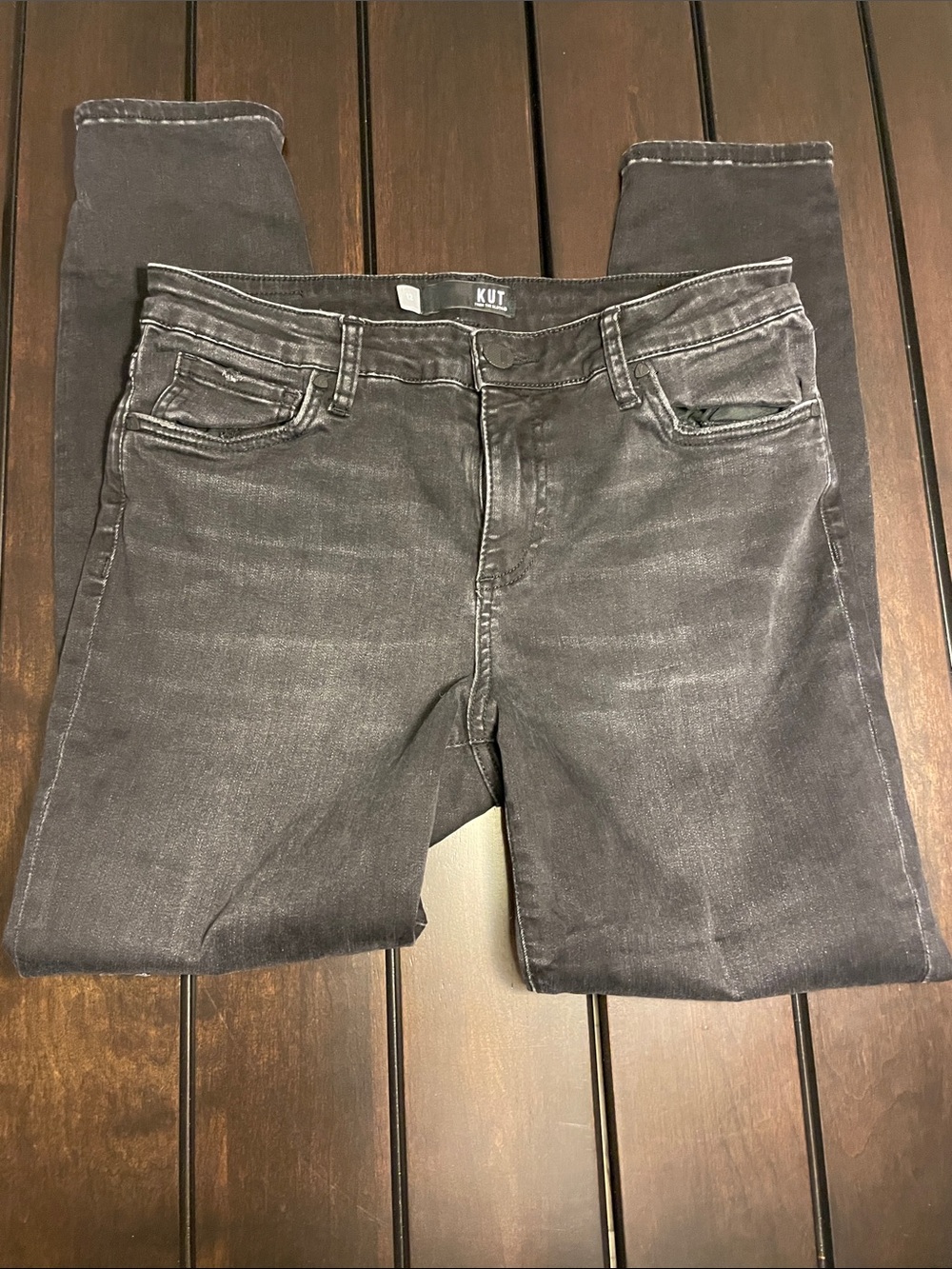 Kut from the Kloth Black Skinny Jeans